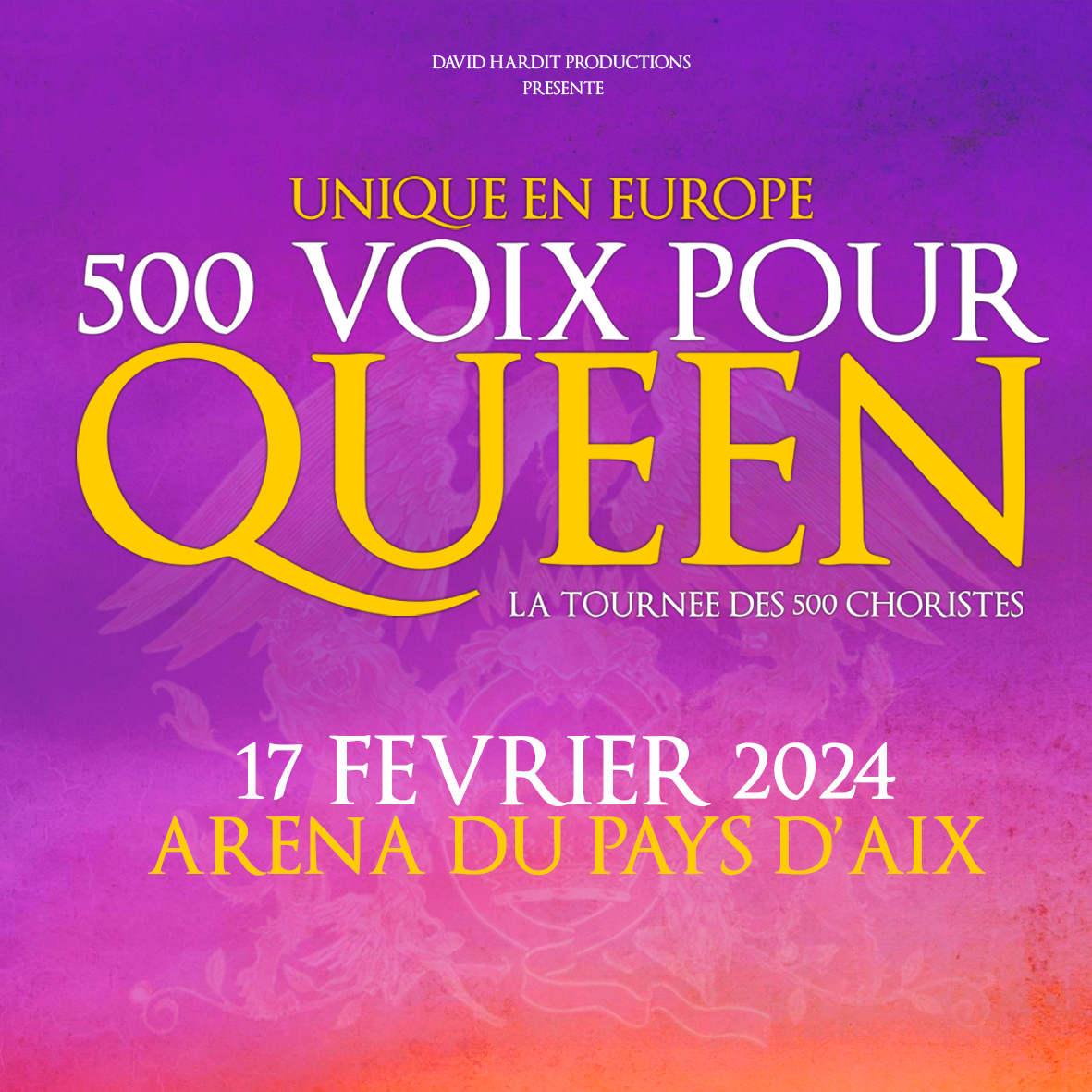 500 VOIX POUR QUEEN - 17/02/2024 - Billetterie - Aix En Provence 